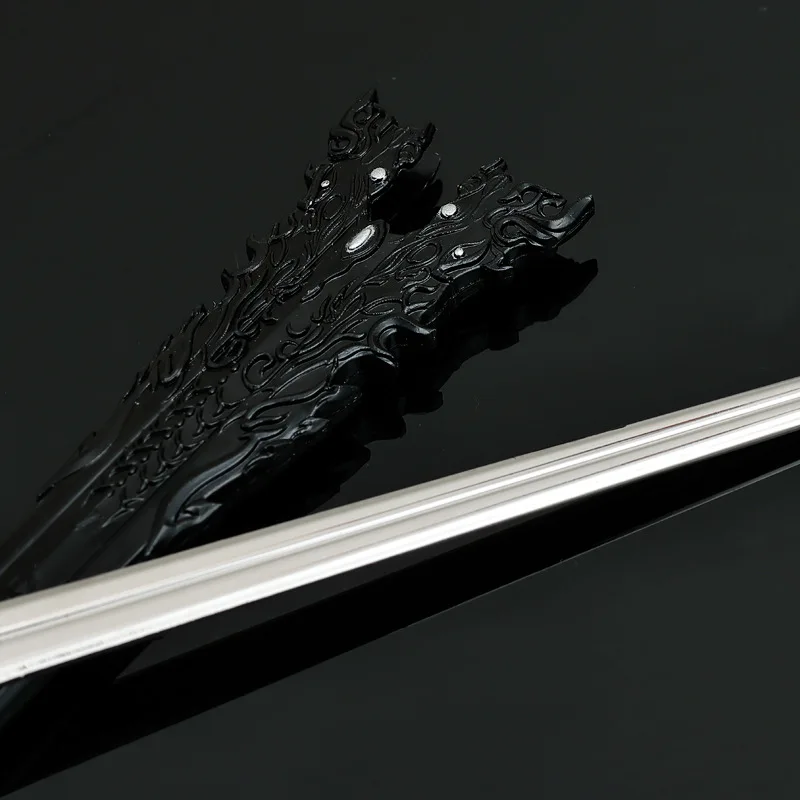 22 ซม. JX ออนไลน์ 3 ‌   ดาบปีศาจศิลปะการต่อสู้สีส้มรุ่นโลหะทั้งหมดหุ้มโลหะผสมของเล่นดาบภาพยนตร์เกมอุปกรณ์ต่อพ่วงของขวัญวันเกิด