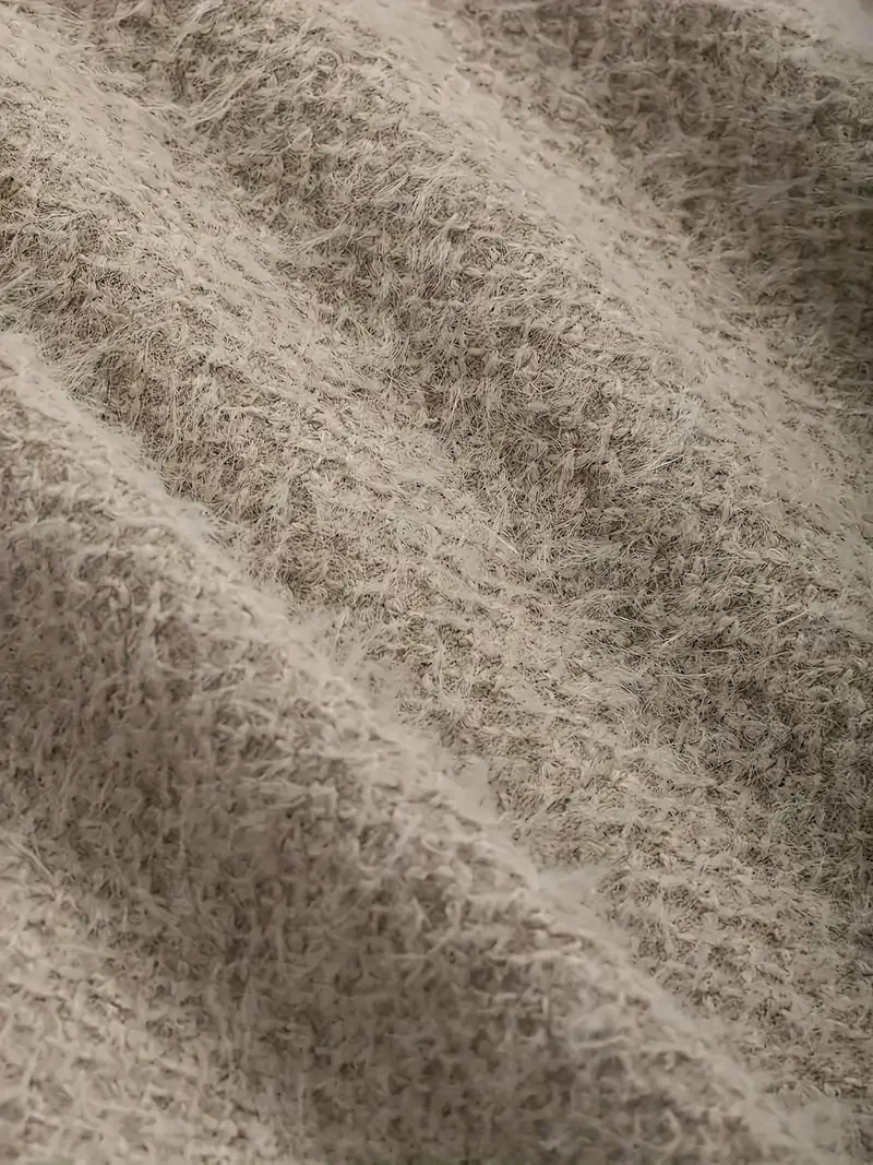 Women's solid color autumn and winter slim fit round neck elegant casual and formal wear daily comfortable long sleeve