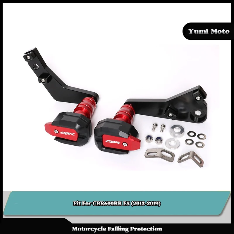 

FIit For HONDA CBR 600RR CBR600RR F5 2013-2019 2018 Motorcycle Falling Protection Frame Slider Fairing Guard Crash Pad Protector