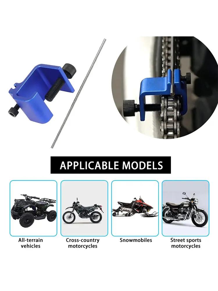 AliExpress NONE Red Black Chain Alignment Tool SuitableQuick Accurate Alignment Tool Universal For Motorcycle ATV Bike Sprocket Sport Dirt Bike