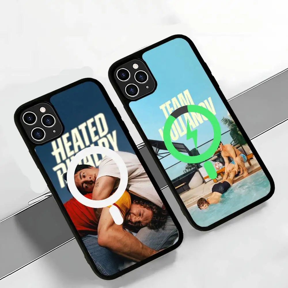 Фото Магнитный беспроводной чехол H-Heated R-Rivalry для iPhone 17 16 15 14 13 12 11 Pro Max Plus Mag