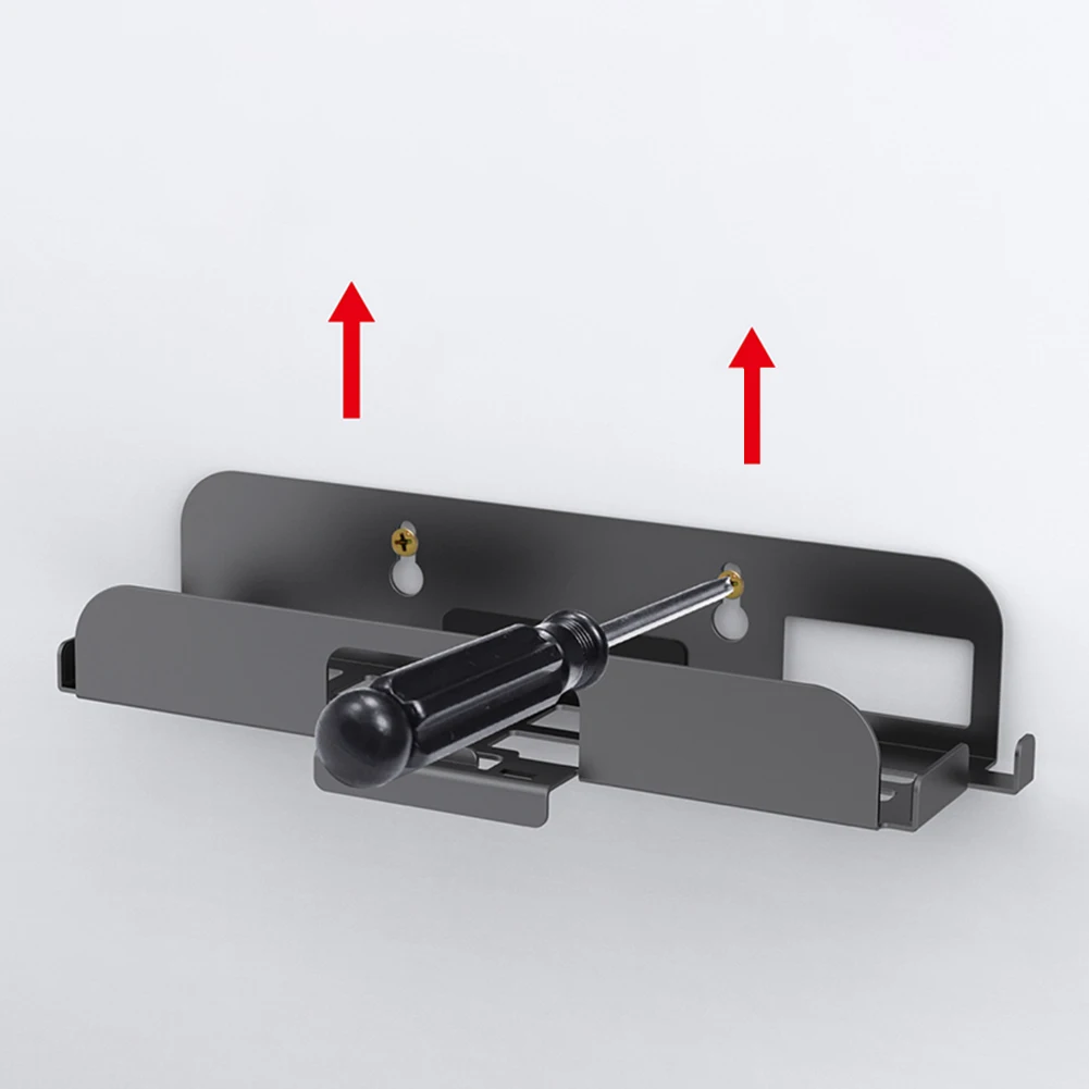 

Wall Mounted Host Stand for Switch 2 Game Console Host Storage Rack Game Console Wall Mounted Holder Bracket W/ Controller Hook