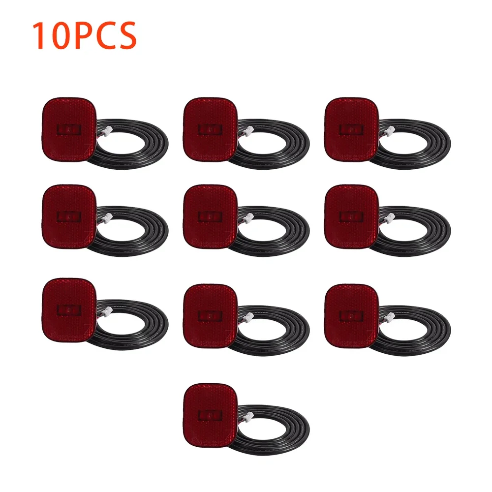 Für Ninebot F2/F2 Plus/F2 Pro Elektrische Roller 1/3/5/10 PCS Hinten Rücklicht Hinten Fender Bremse LED Licht Bremslicht Reparatur Teile