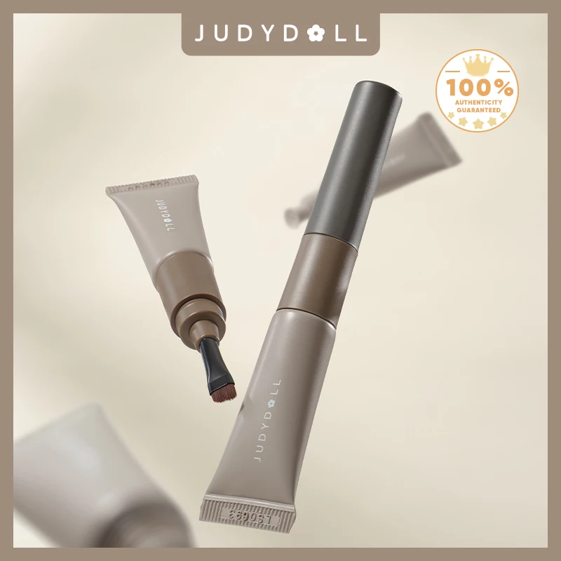 Judydoll Brow Pomade Pencil – Waterdicht, langdurig en veegvast, natuurlijk bruin met scherpe mespunt voor beginners
