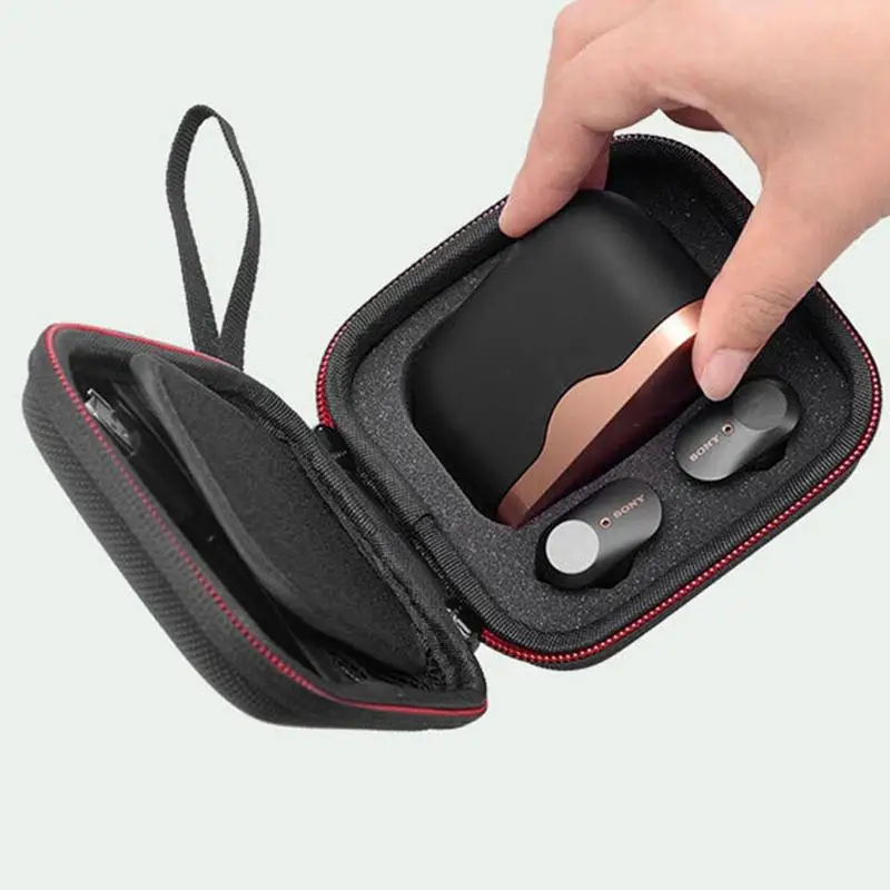 Travel Hard Case for Sony WF-1000XM3 Wireless Earbuds Protective Cover Earphone Case Portable Carrying Box for WF-1000XM3