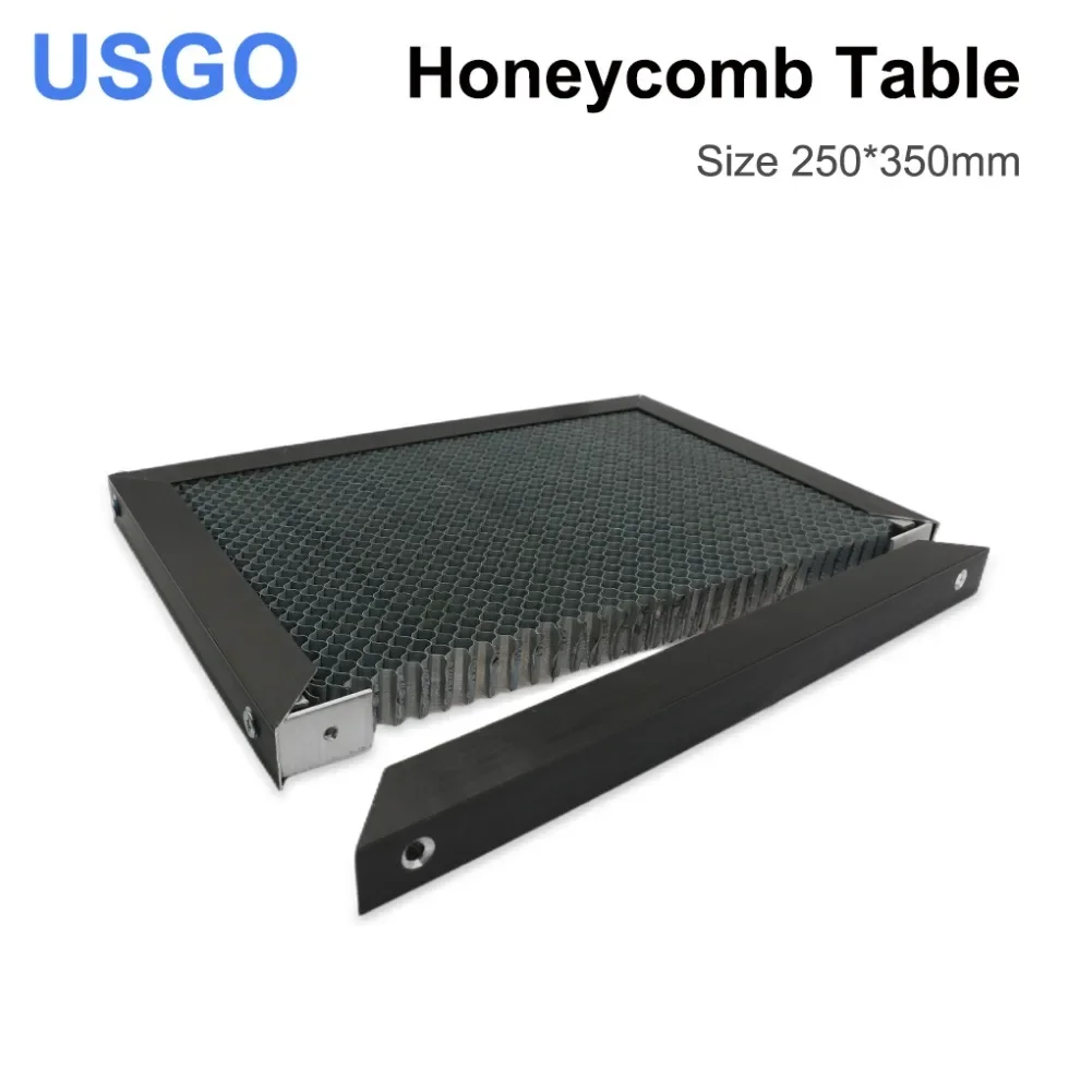 USGO Honeycomb Working Table 250*350 mm Customizable Size Board Platform Laser Parts for CO2 Laser Engraver Cutting Machine