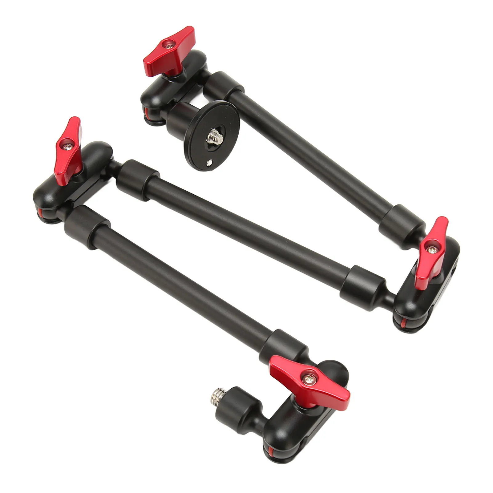 31in Adjustable Articulating Arm With 1/4in 3/8in Thread Articulating Arm Camera Mount 360 Degree Rotation For Camera Phone