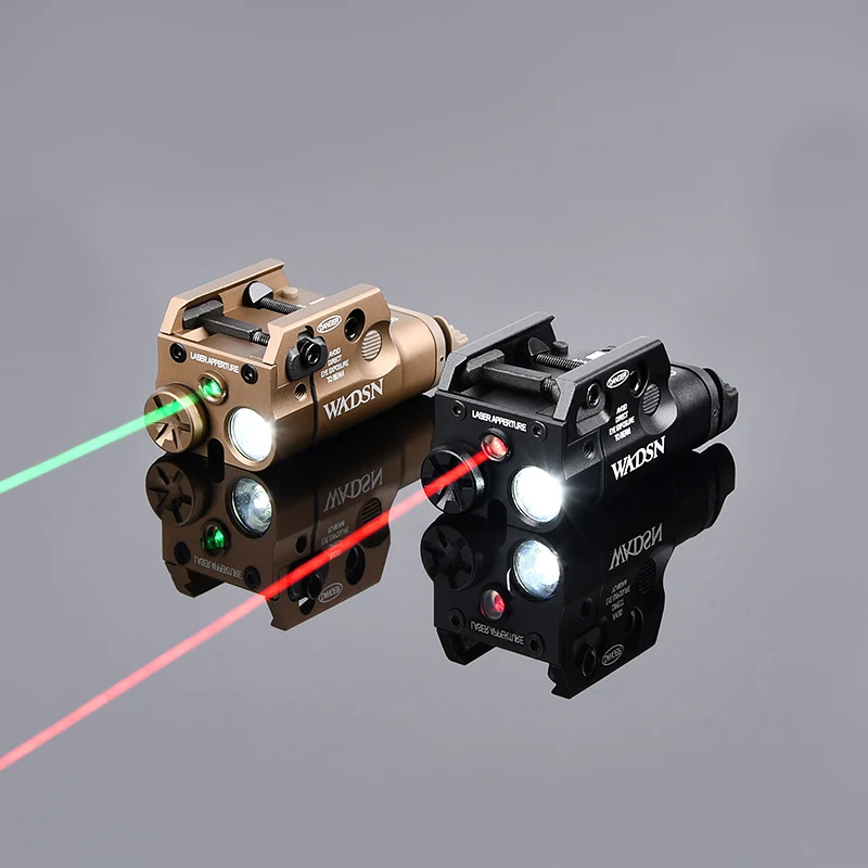 Tactical XC2 Scout light Airsoft pistol hanging Flashlight Red Green dot Laser sight GLOCK G17 18 19 XC2 Hanging Light