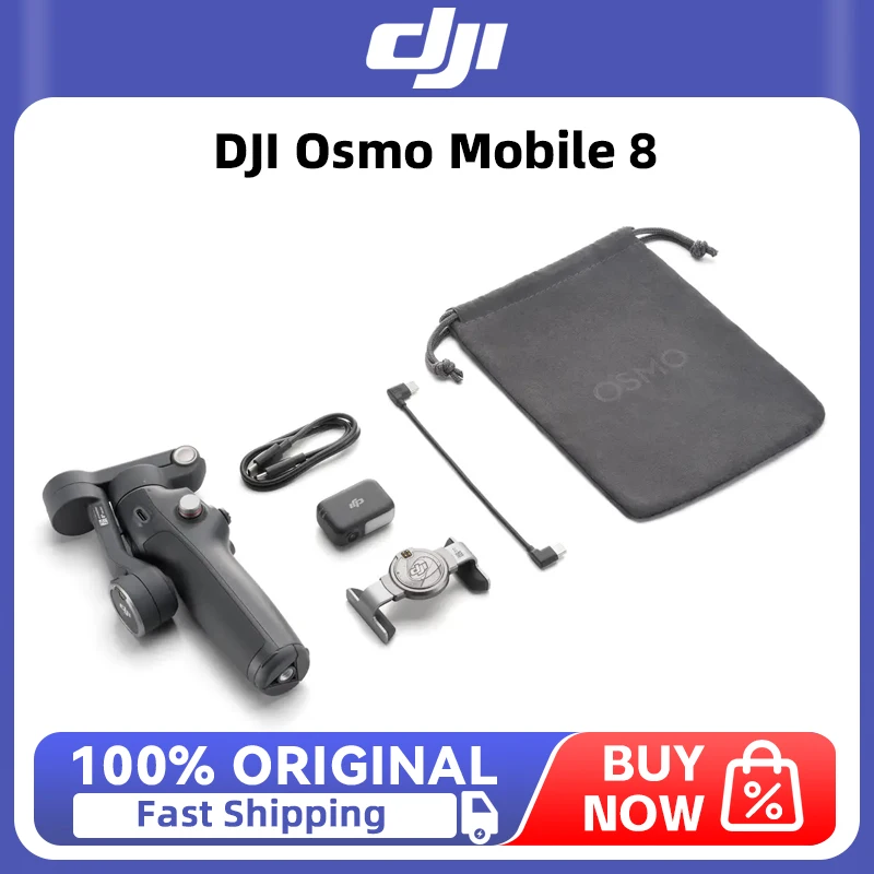 DJI Osmo Mobile 8 3-Axis Handheld Gimbal with NFC
