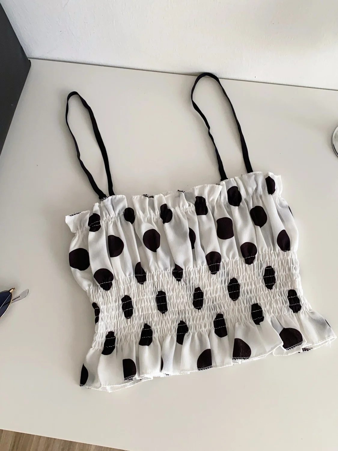 ピュアデザイア スパイシーガール ストラップベスト レディース 2025 新作 ホリデー ウエストシェイプ 多用途 水玉トップ レディース チューブトップ