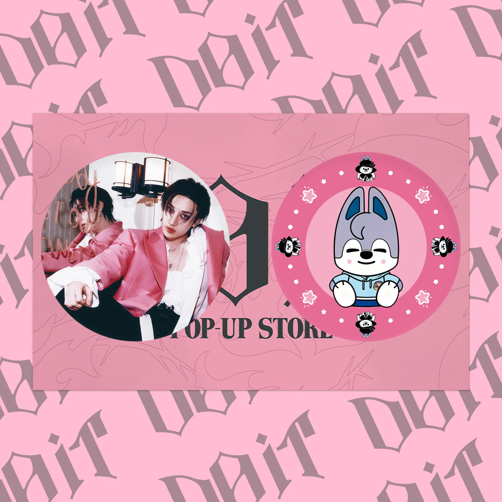 New Kpop Skzoo Badg…