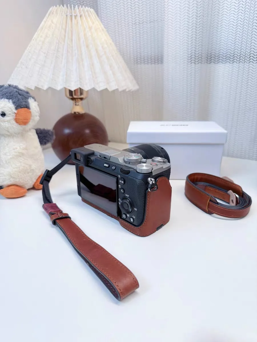 Cinturino Per Fotocamera In Vera Pelle Per Fujifilm XM5; Sony Zve10; Nikon Zfc; Leica; Cinturino Da Polso Universale Per Fotocamere Mirrorless E Reflex