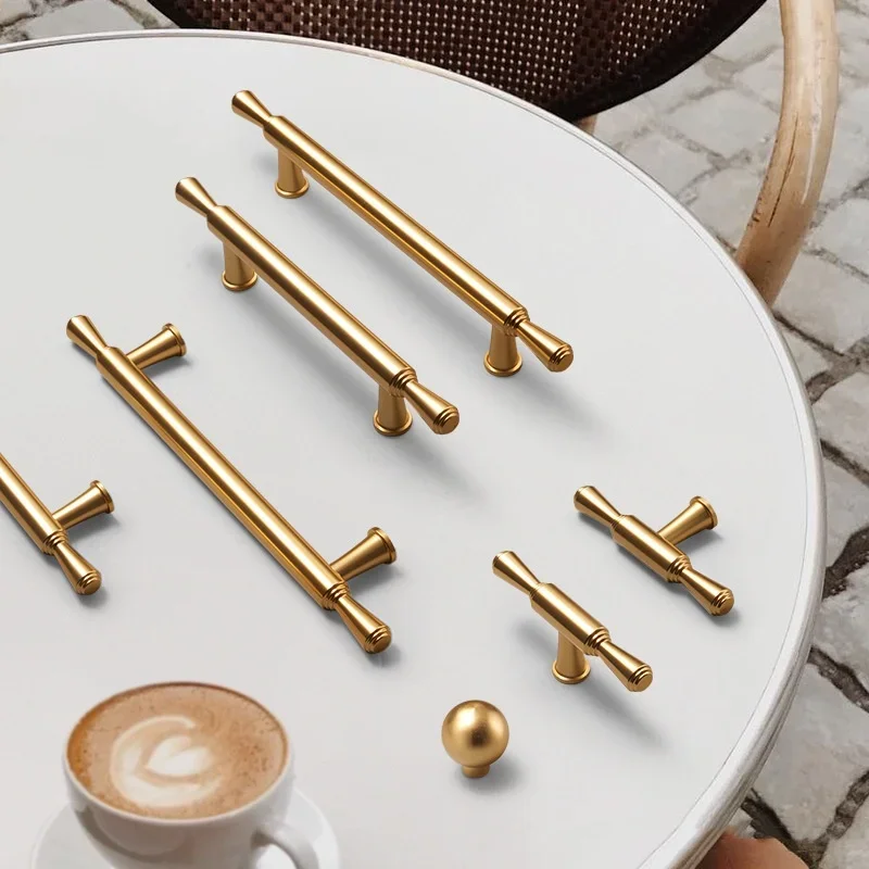 

Long Kitchen Cabinet Hardware Cupboard Handles T Bar Furniture Hardware Drawer Pulls Rose Gold Door Handle Kitchen Accessories