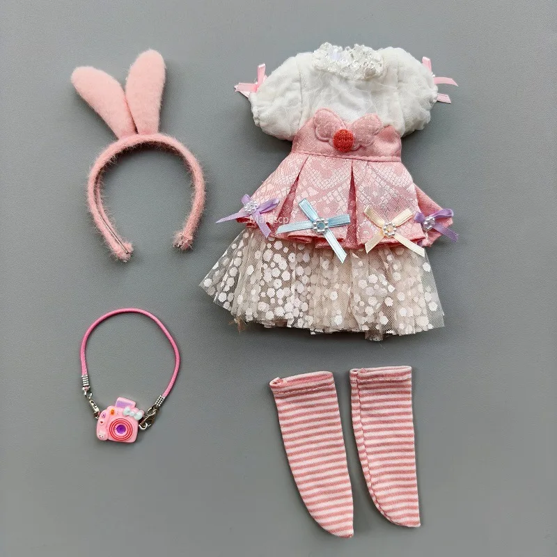 1/6 Doll Clothes 30cm Multi Styles | Cute Dress Casual Outfit Set | Doll Accessories for 1/6 Ball Jointed Dolls