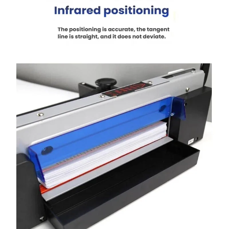 Heavy-Duty Infrared Paper Cutter Photo and Graphic Cutting Thick Paper Cutter Can Cut 400 Sheets Manual Paper Trimming Knife view 2