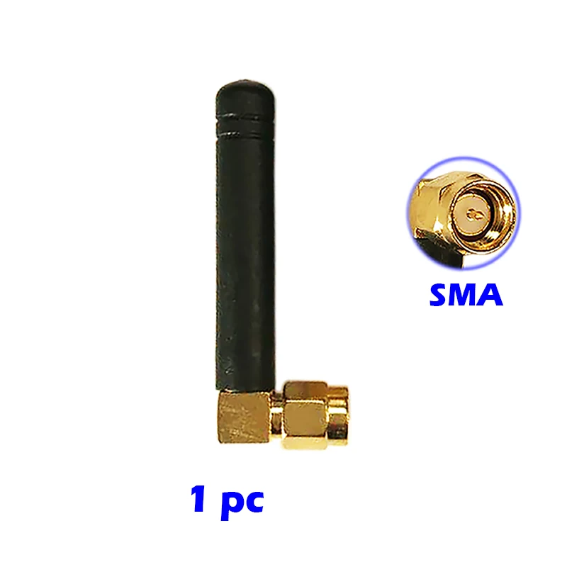 Antenna WiFi 2.4GHz/5.8GHz Dual Band 3dbi RPSMA/SMA connettore gomma Aeria per Mini PCI Card Camera adattatore USB Router di rete