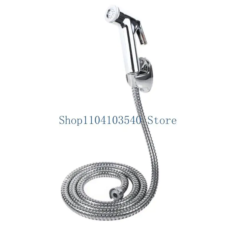 

02DC Bathroom Handheld Bidet Sprayer Set for Toilet-adjustable Water Pressure Control
