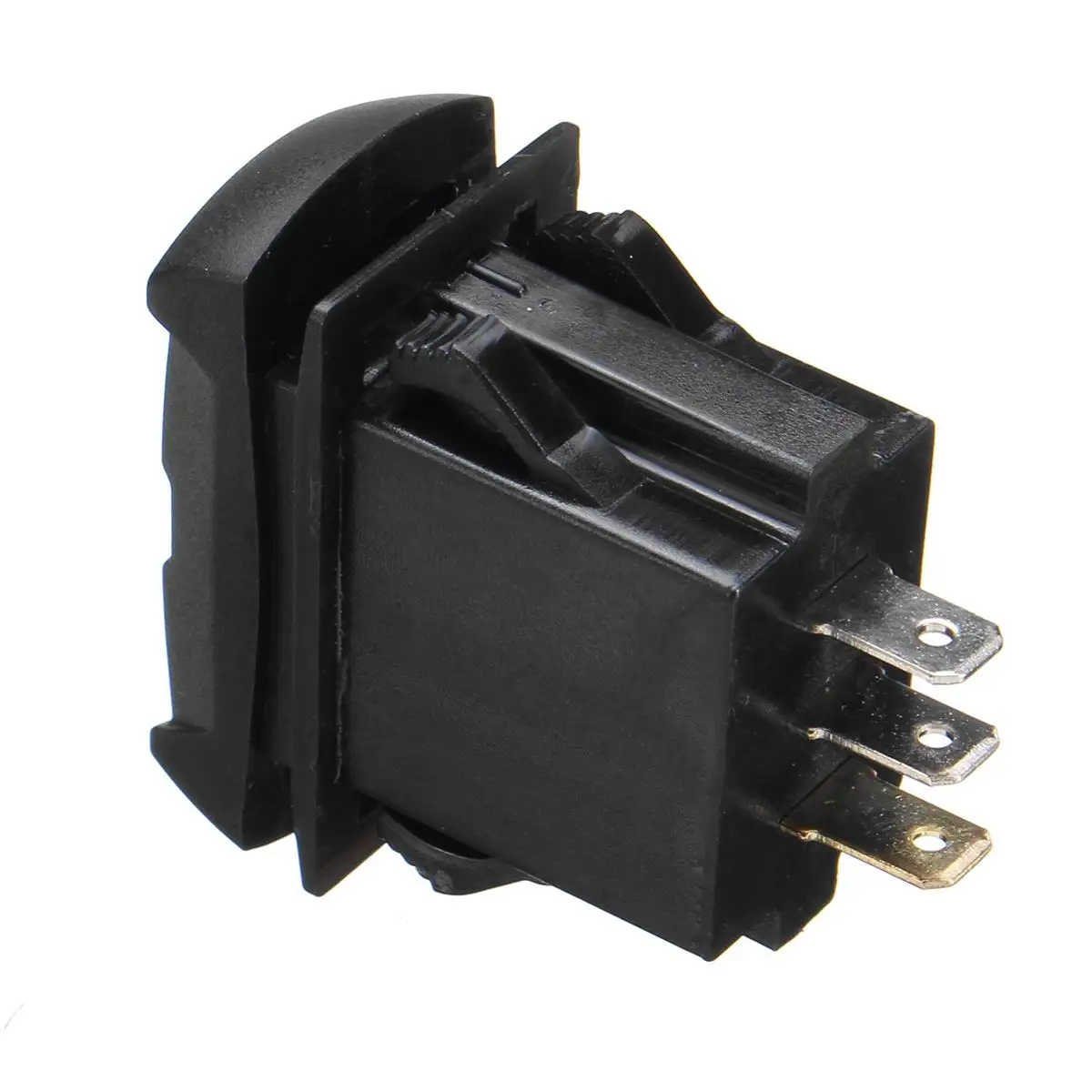

Dual Voltage Monitor Meter 3-Bit Digital Display 12-24V Vehicle Compatible Built-in Overcurrent Overvoltage for Car