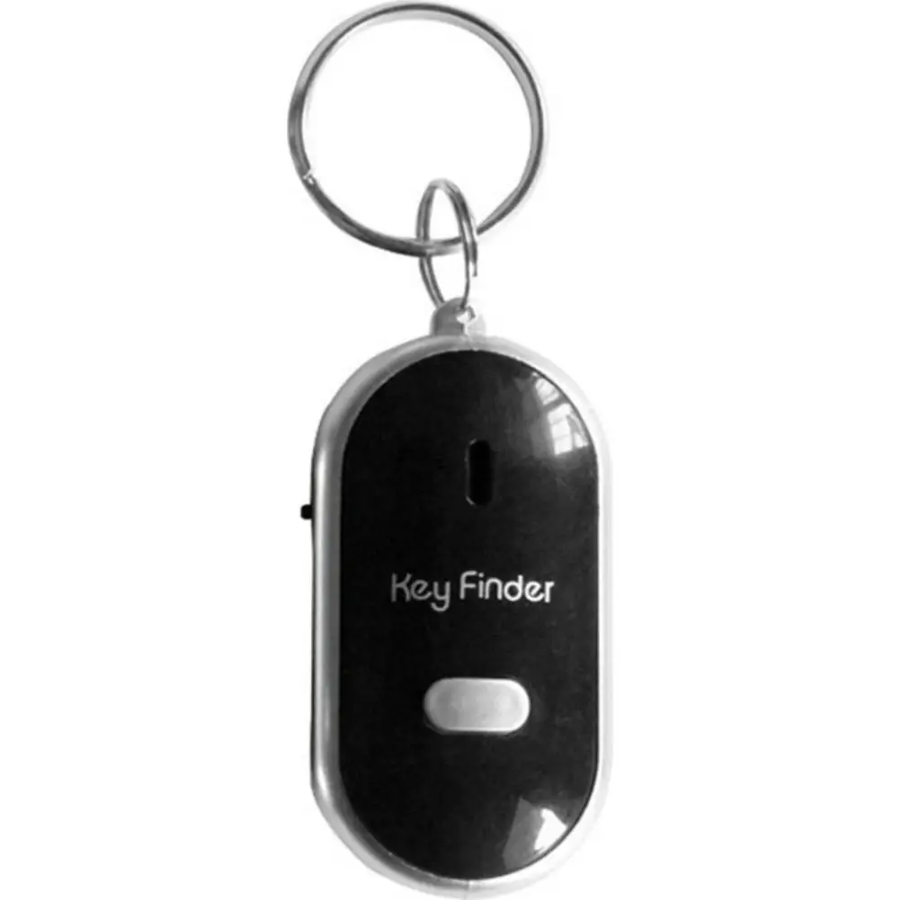 Whistle Lost Key Finder with LED Alarm Key Finder Remote Keychain Finder Loss Locator Portable Car Keys Reminder Track