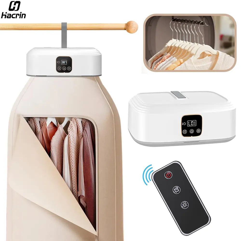 Secador de roupas portátil dobrável secador de roupas elétrico dobrável secador de roupas esterilização uv secador de roupas portátil elétrico