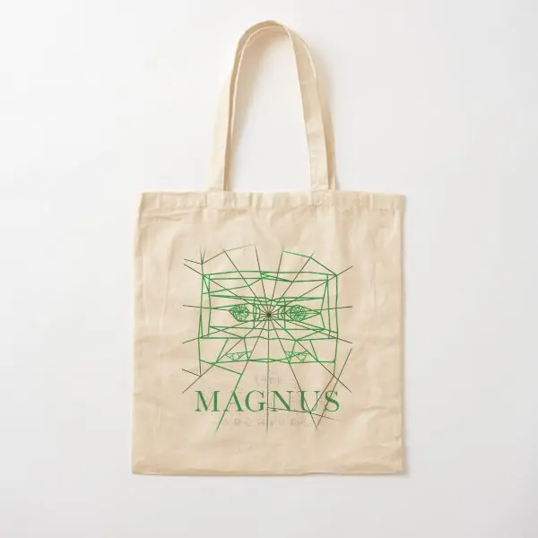 Transparent The Magnus Archives Logo  Canvas Bag Fabric Tote Reusable Designer Casual Travel Printed Shoulder Bag Handbag