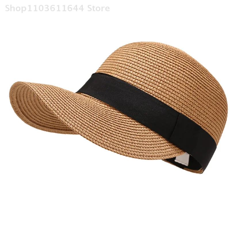 Новая соломенная шляпа, модная уличная студенческая шляпа для отдыха, солнцезащитный крем, летняя бейсболка