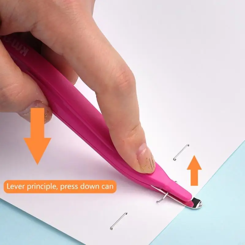 918c removedor grampos magnético portátil extrator menos esforço para ferramenta remoção grampos para casa escritório