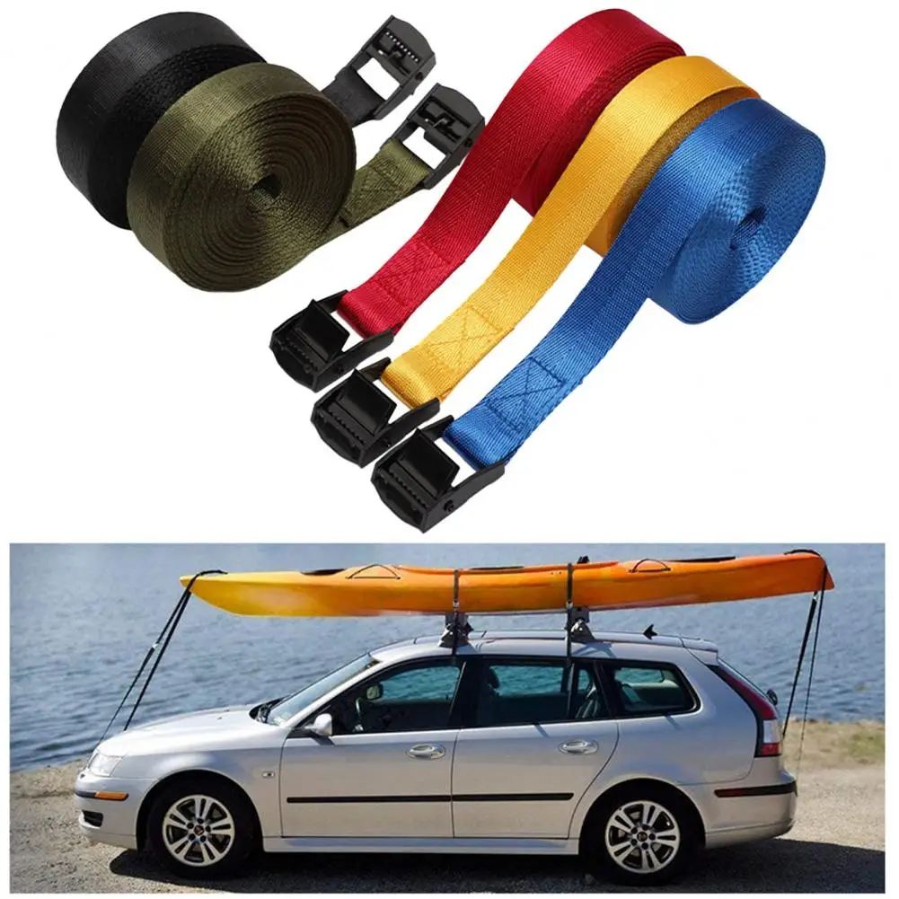 300cm Bagagem Strap Solid Pressionando Buckle Strong Cargo Strap Car Motocicleta Tow Rope Strong Belt