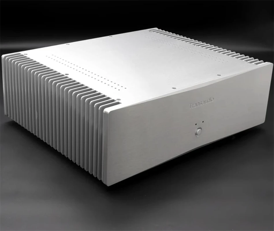 TransAudio High End MASTER FM801 Post Amplifier MJL4281 2N3440/5416 /250W/8Ω 500W/4Ω z pojedynczym zakończeniem + zbalansowane wejście 2-drożne