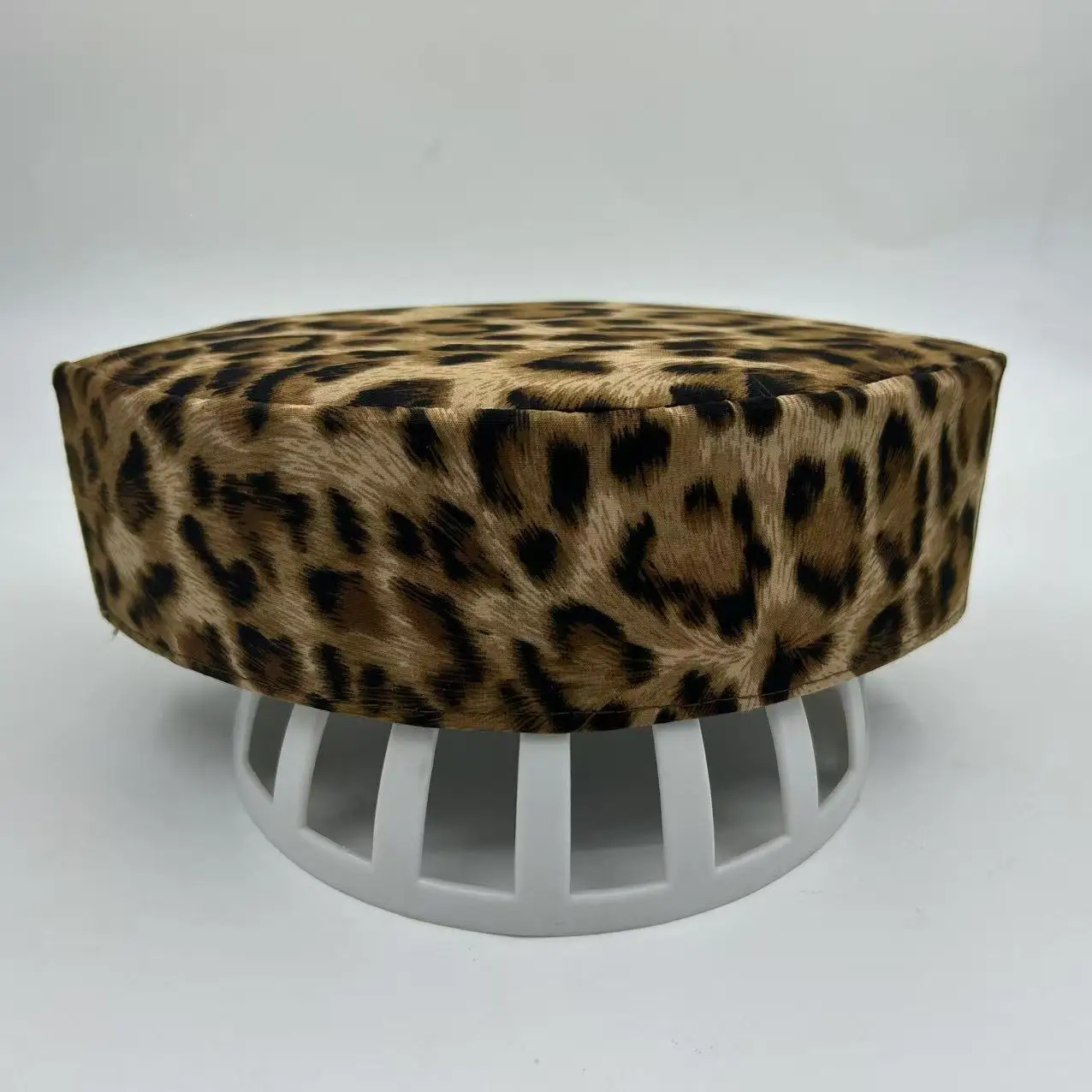 Leopard Print Boat Caps For Men Women Hat Muslim Malaysian Prayer Kufi Kippah Islamic Saudi Arabia Turban 03629