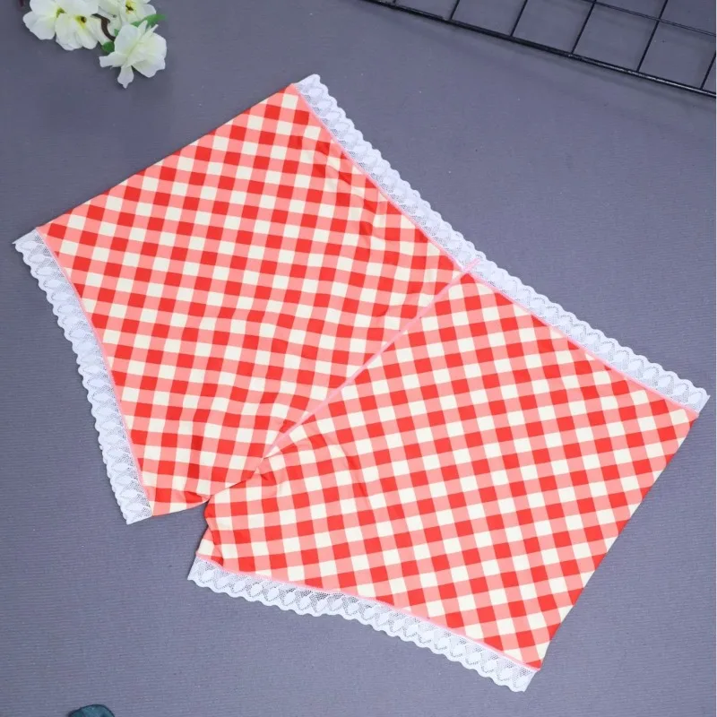 Plaid Underwear Men Sexy U Pouch Boxershorts Men Shorts Boxer Hombre Men Comfortable Male Gay Panties Briefs Low Rise Breathable 2