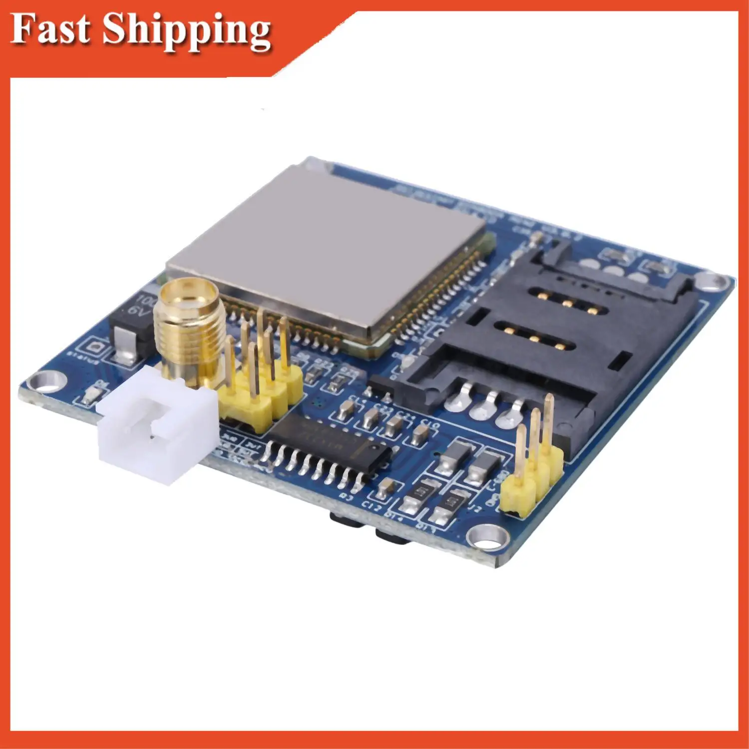Efficient 1Pcs Sim900a Sim900 Mini V4.0 Wireless Data Transmission Module Gsm Gprs Board Kit + Antenna