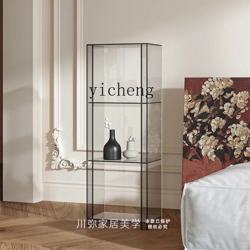 H27- acrylic bookshelf living room display shelf simple bookcase free combination multi-layer shelf