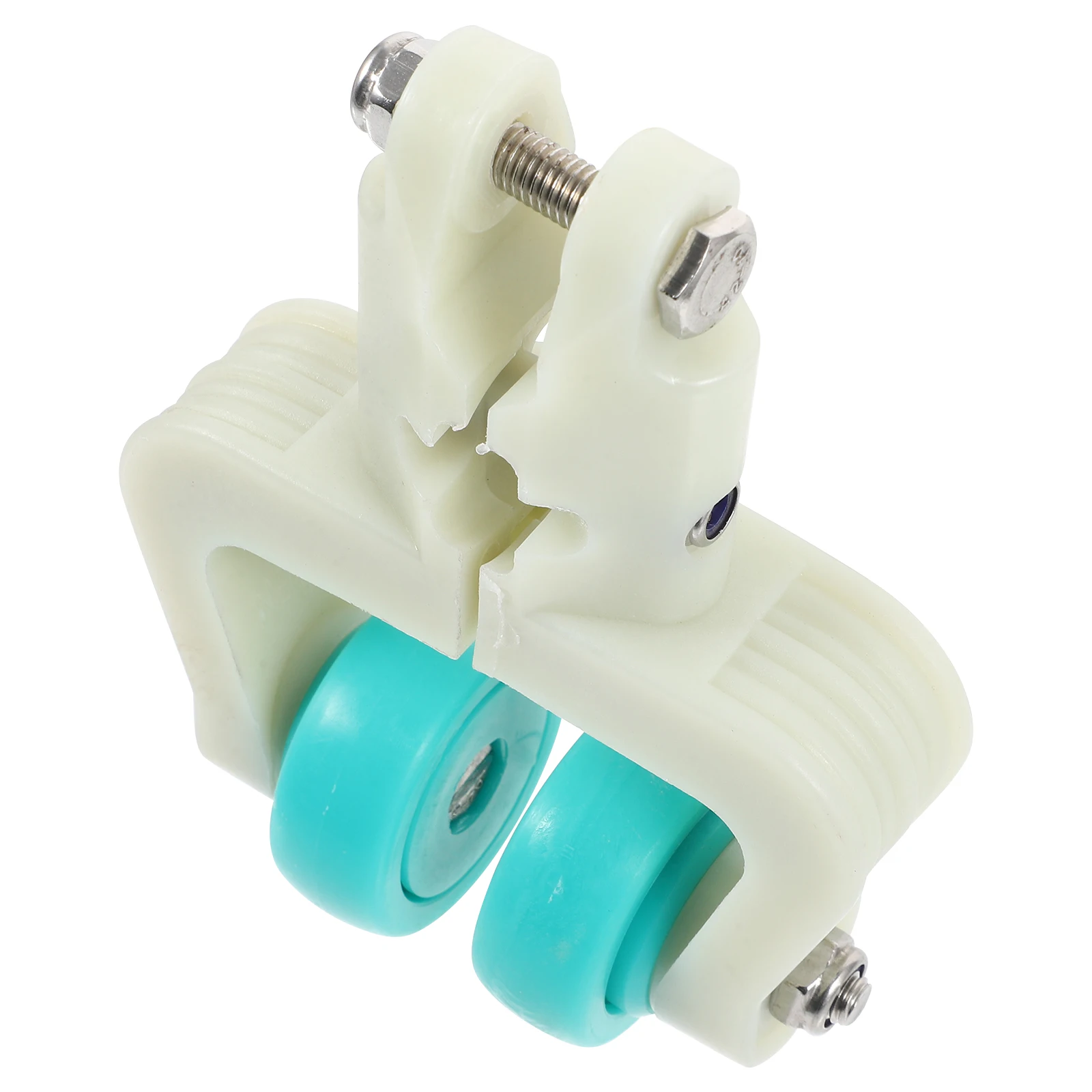 

Single-hole Pulley Hook Wheel Aluminum poultry processing equipment slaughterhouse kitchen butchering supplies nylon cable wheel