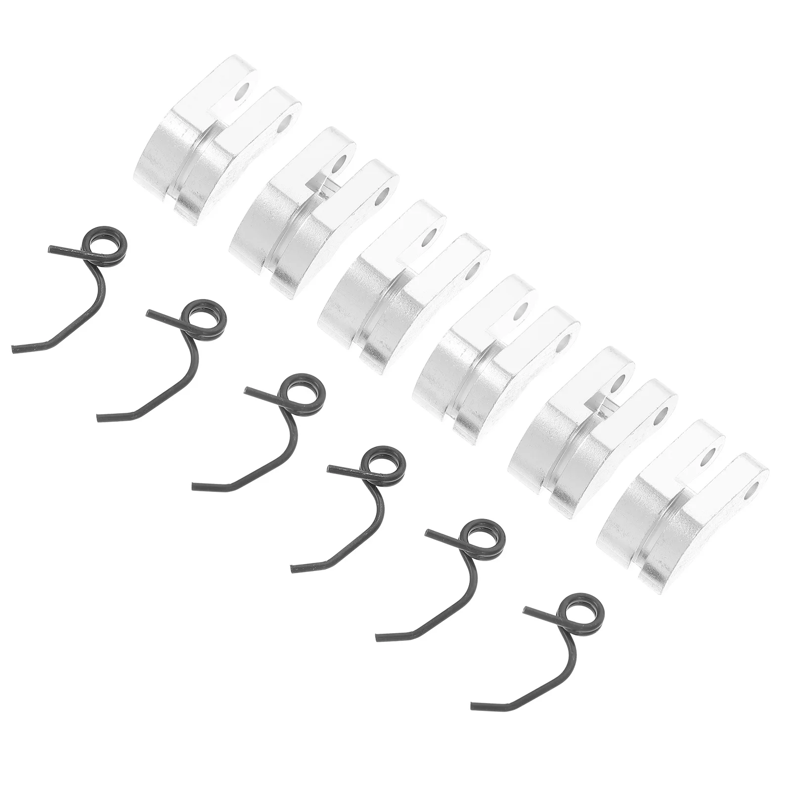 

6Sets Metal Clutch Shoe and Spring Kit for 1:8 Scale Engine Car Truck Upgrade Lightweight Professional Grade Durability