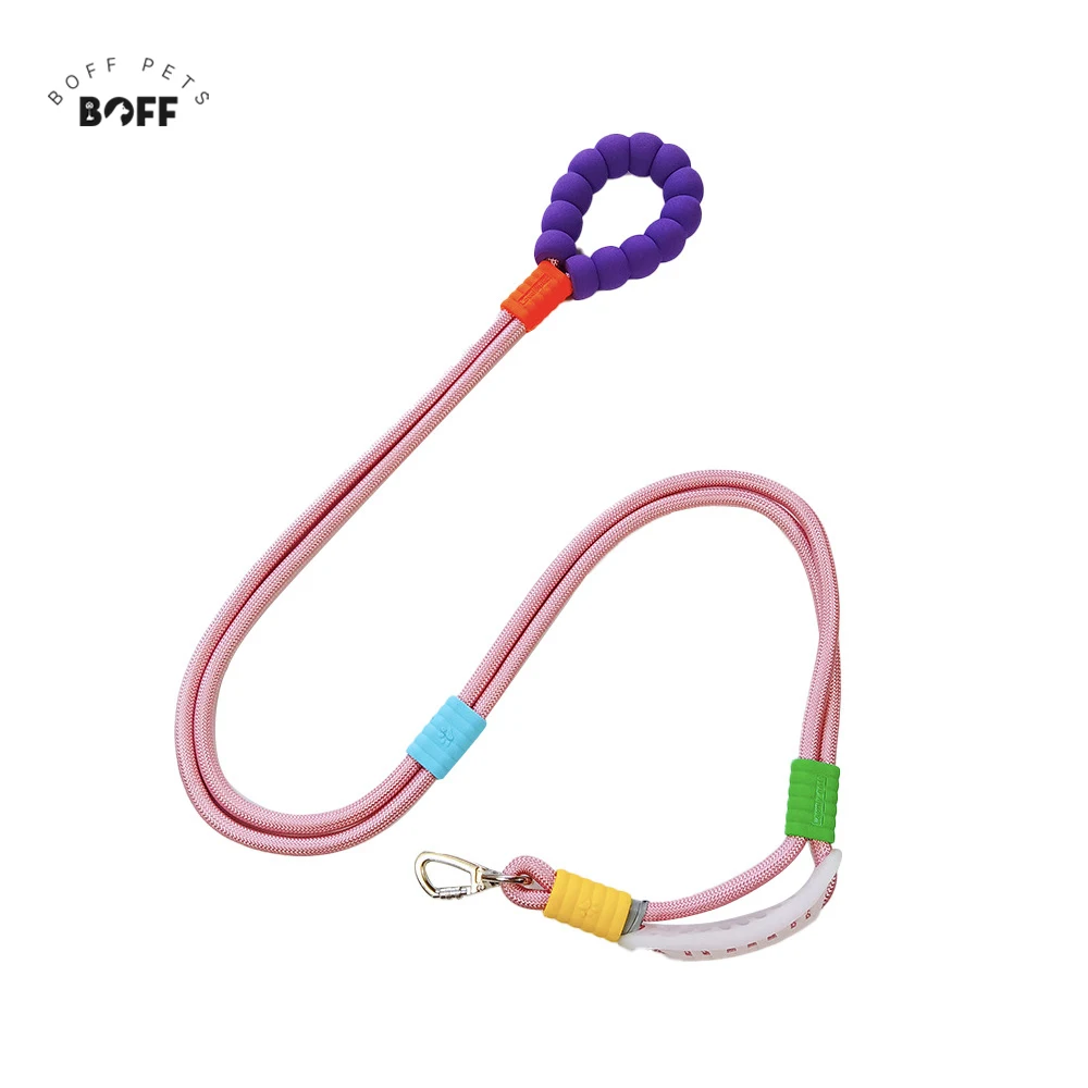 

BOFFPETS No-Pull Martingale Dog Leash for Medium & Large Dogs Quick Release Buckle Training Lead Durable Adjustable Anti-Choke