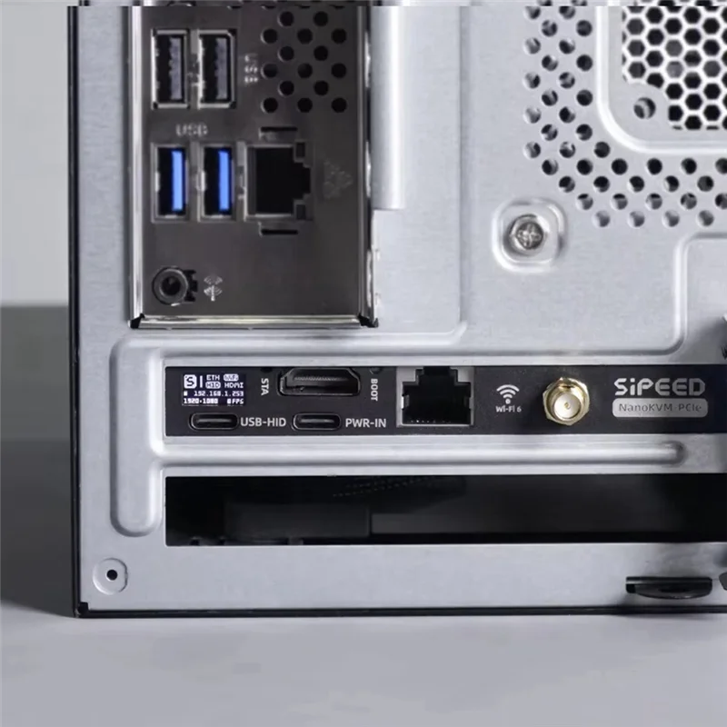 AA60-Nanokvm-Pcie Pikvm PCIE WIFI를 갖춘 미니 원격 제어 운영 및 유지 관리 서버, Nanokvm-Pcie-WIFI-Kit