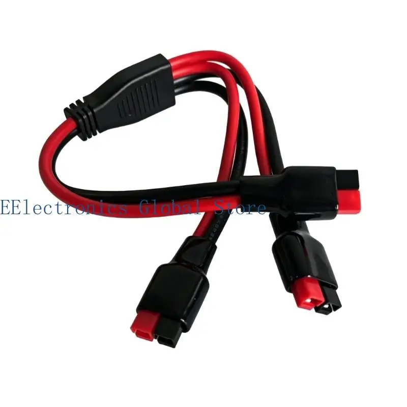 462B 30A 1 to 2 Connector 10AWG Solar Panel Outdoor Battery Cable Replacement