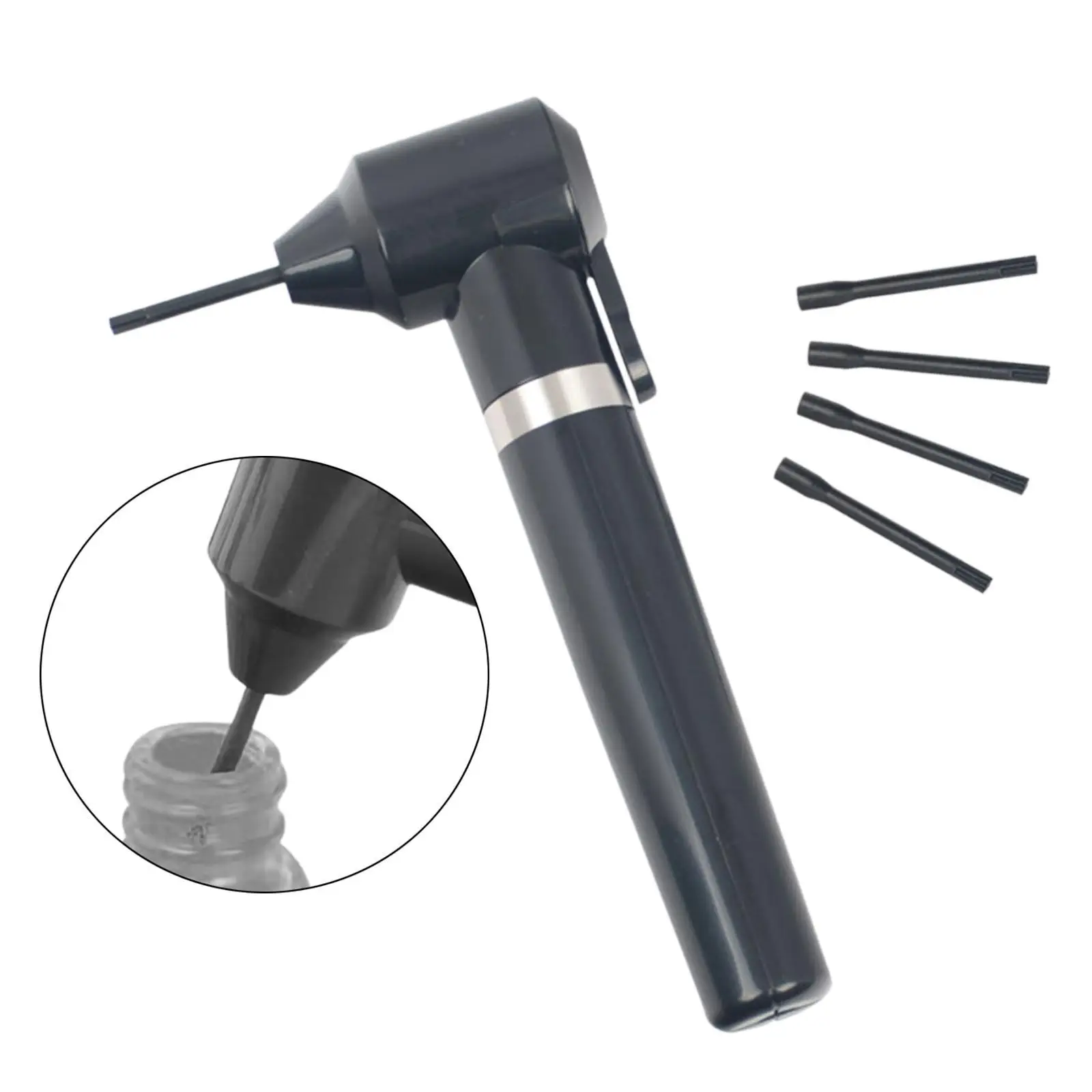 

Electric Ink Mixer with Ink Mixing Sticks Pigment Mixer Machine for Makeup Gel Polish Watercolor Eyelash Adhesives Salons