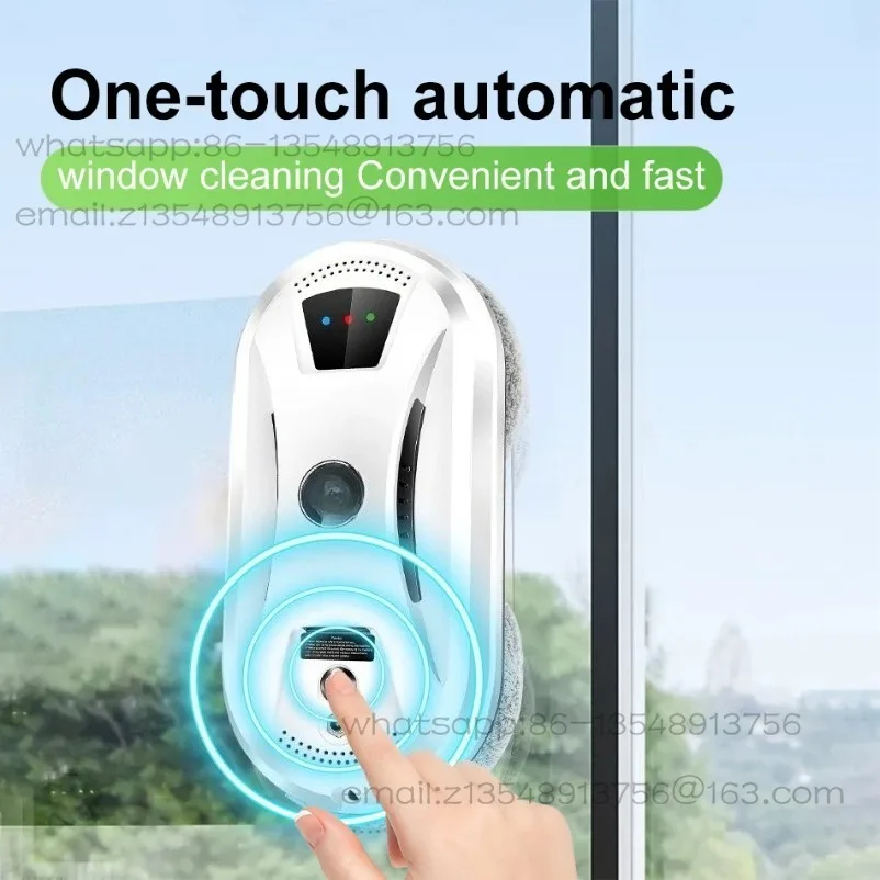 Ultra Thin Robot Vacuum Cleaner, Window Cleaning Robot, Glass Window Cleaner, Household Use view 3