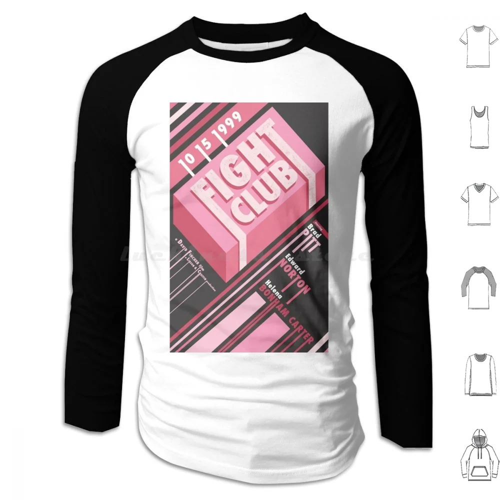 نادي القتال 1999 هوديس كم طويل نادي القتال براد بيت إدوارد نورتون فيلم ديفيد فينشر تايلر دوردن نادي القتال السينمائي #1