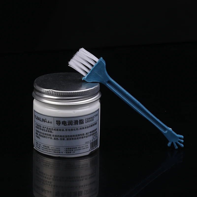 1PC Household Appliances Electric Contact Grease 100g Conductive Paste Electricity Compound Grease For Low Resistance Value