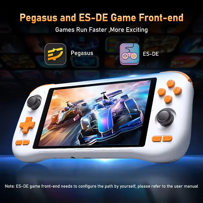 وحدة تحكم ألعاب محمولة K56 بشاشة لمس 5.5 بوصة مع 50 + محاكيات حتى 27000 + ألعاب ريترو لـ DC/MAME/SS/Arcade/3DS #3