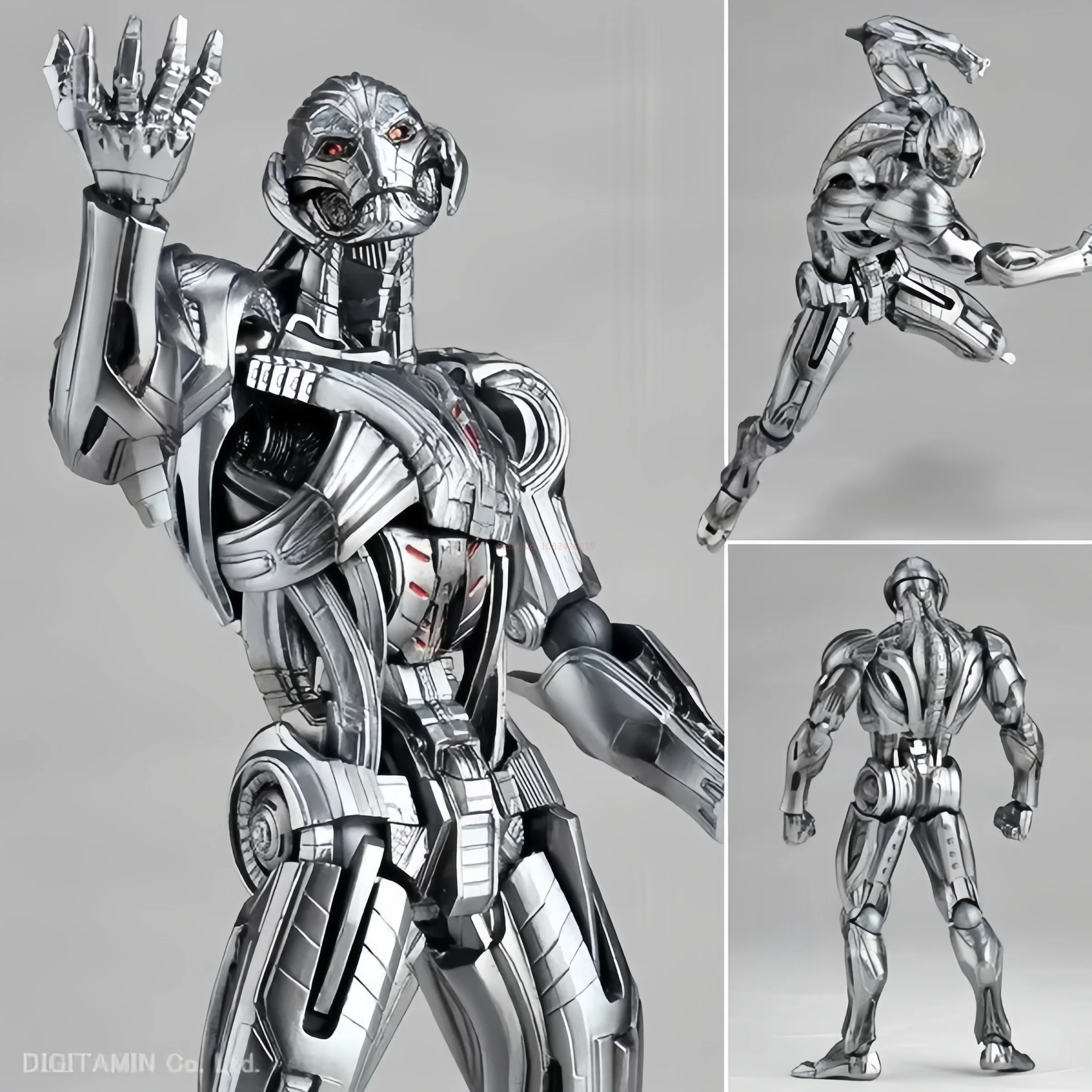 Hot Ac Toys Ultron Figura Kaiyodo Incredibile Yamaguchi Avengers Anime Action Figures Figurine Collezione Modello Giocattoli per bambini Regali