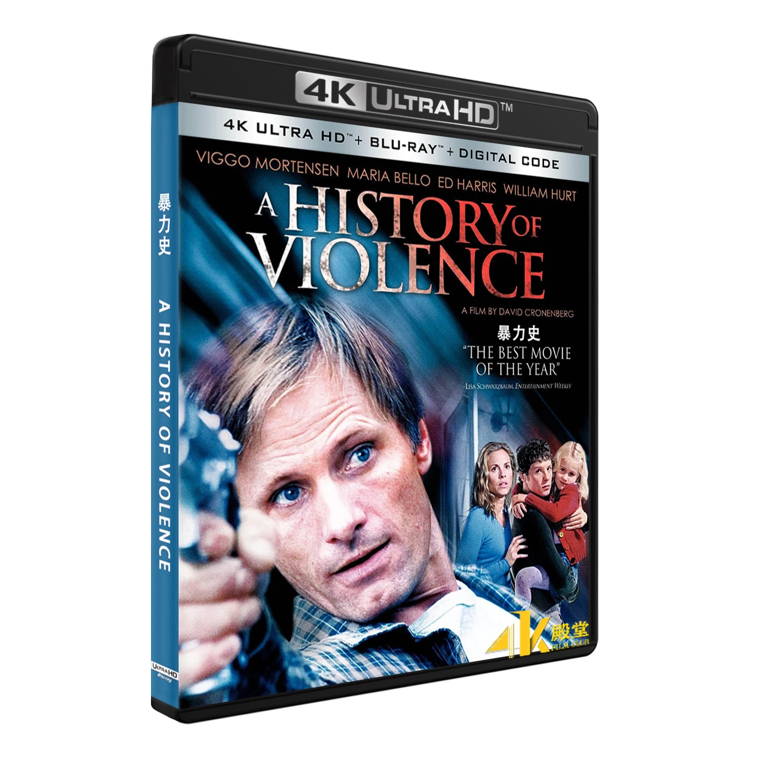 

История насилия (2005) 4K UHD Blu-ray DTS-HD MA 5.1 Английские и китайские субтитры Dolby Vision