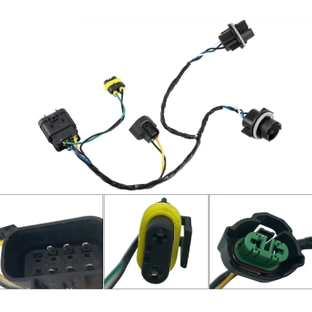 Headlight Wiring Harness Connector for Chevrolet For Silverado 1500 2007-2014 Also Fits 2500HD and 3500HD Variants