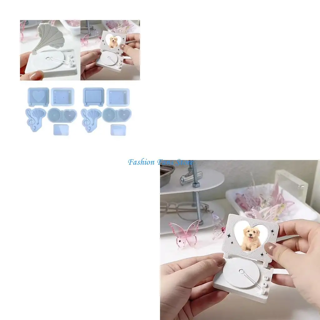 

Silicone Mold Record Player Resin Mold Photo Frame Mold for Home Decor