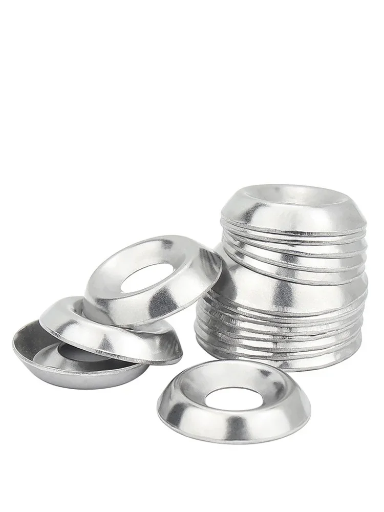 

50-100pcs M3 M4 M5 M6 Gasket Concave Convex Tapered Spherical Cone Washer 304 A2-70 Stainless Steel 6# 8# 10# 12# Cup Washers