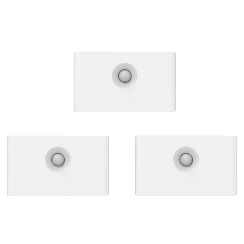 

ABUL-3X Перезаряжаемый лестничный светильник с датчиком движения, теплый белый ночник, наклеенный в коридоре, кухне, шкафу, спальне,