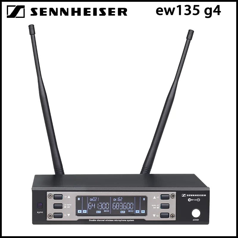 Professional EW135G4 SKM9000 2 Channel UHF Wireless Dynamic Microphone EW100G4 System DJ Karaoke Stage Performance